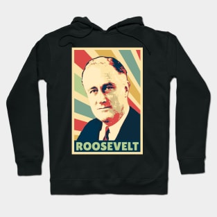 Franklin D. Roosevelt Vintage Colors Hoodie